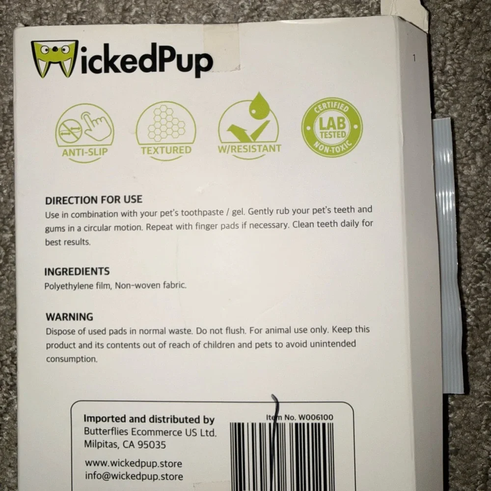 Finger Pads for Dogs & Cats - 50 Count